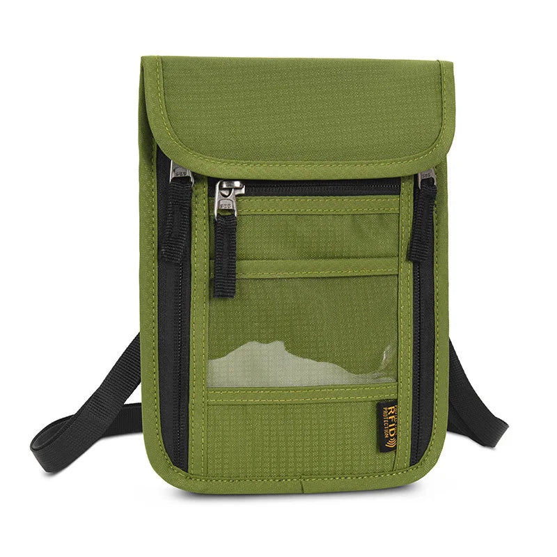 RFID Anti-Theft Travel Neck Pouch