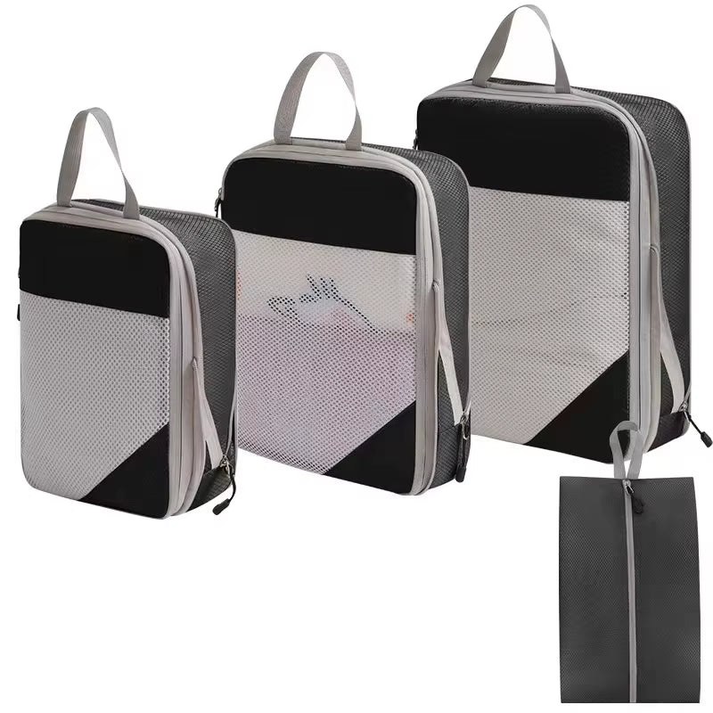 Compression Packing Cubes for Suitcases