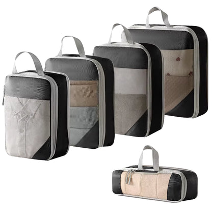 Compression Packing Cubes for Suitcases