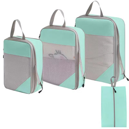 Compression Packing Cubes for Suitcases