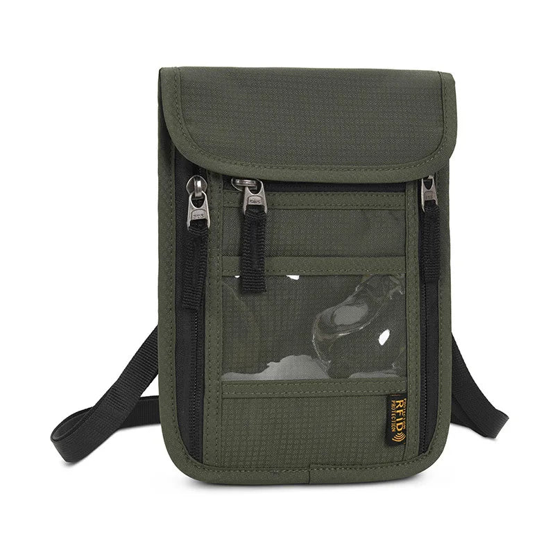 RFID Anti-Theft Travel Neck Pouch