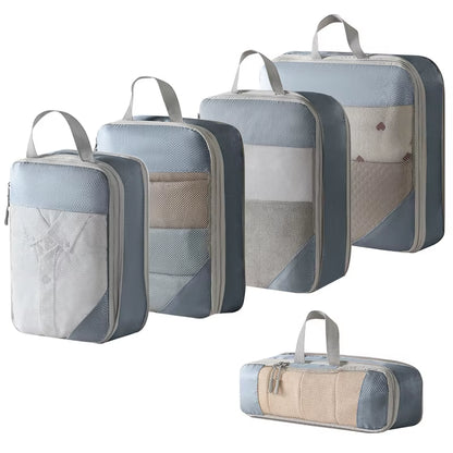 Compression Packing Cubes for Suitcases