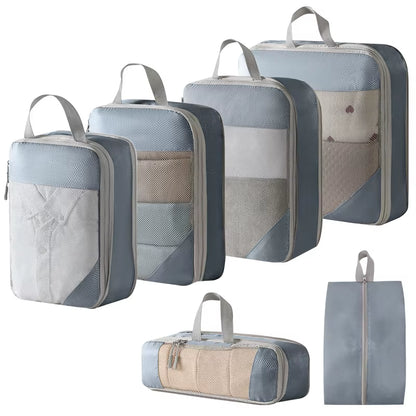 Compression Packing Cubes for Suitcases