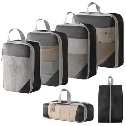 Compression Packing Cubes for Suitcases