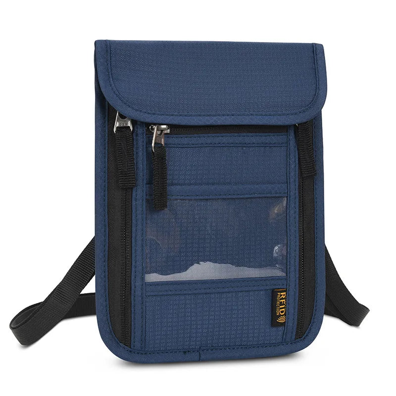 RFID Anti-Theft Travel Neck Pouch