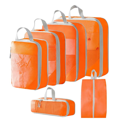 Compression Packing Cubes for Suitcases