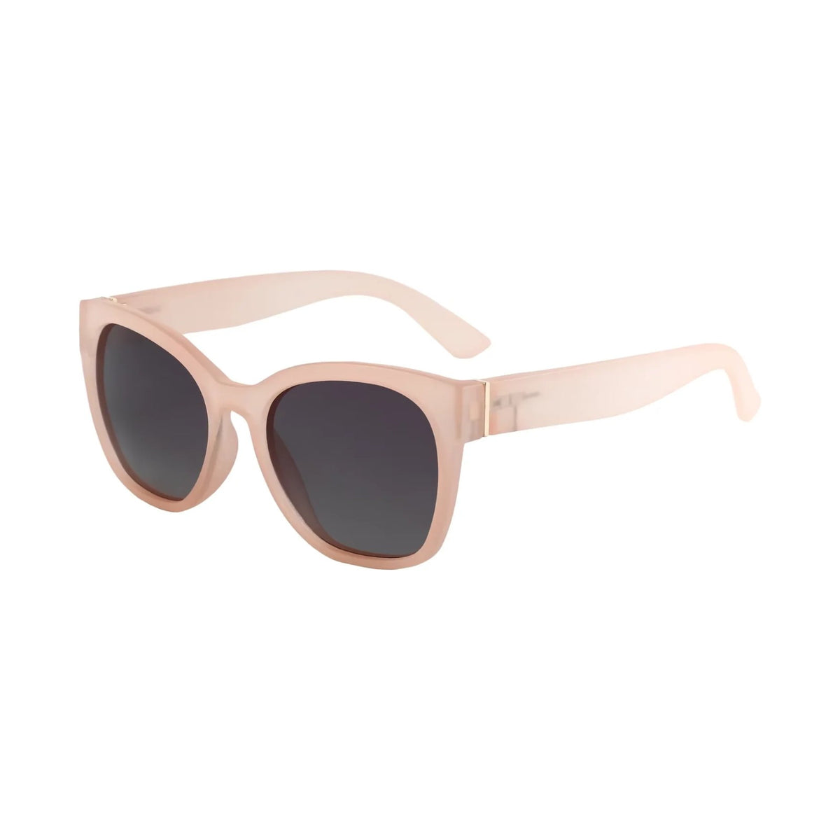 Fien oversized vlinderzonnebril, nude