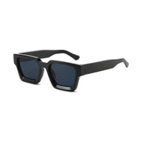 Glanzend zwart · grijs glas
